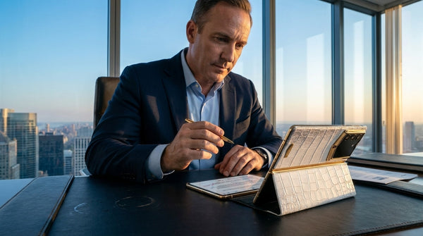 VERTU AlphaFold Luxury AI Foldable Phone
