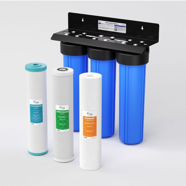 iSpring WGB32BM 3-Stage Whole House Water Filter System