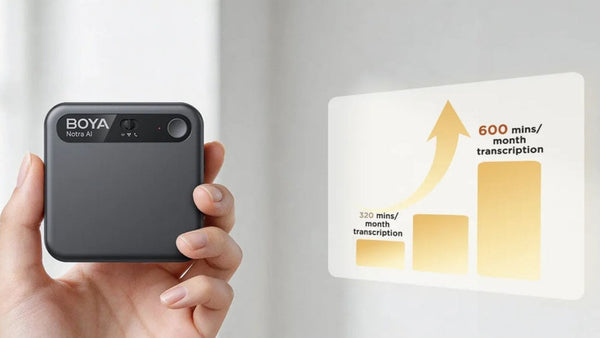 BOYA Notra: Ultra-Compact AI Notetaker