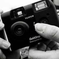 FUJIFILM QuickSnap Black and White Disposable Camera