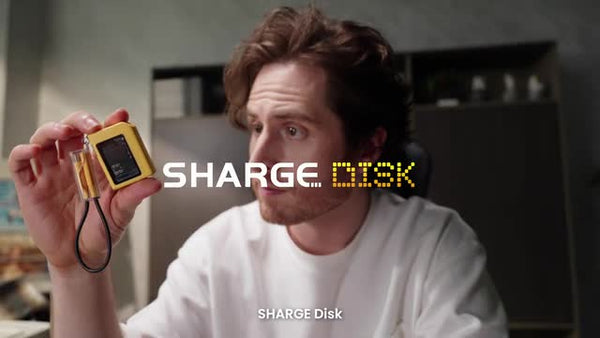 SHARGE Disk, the ultimate storage solution for EDC device